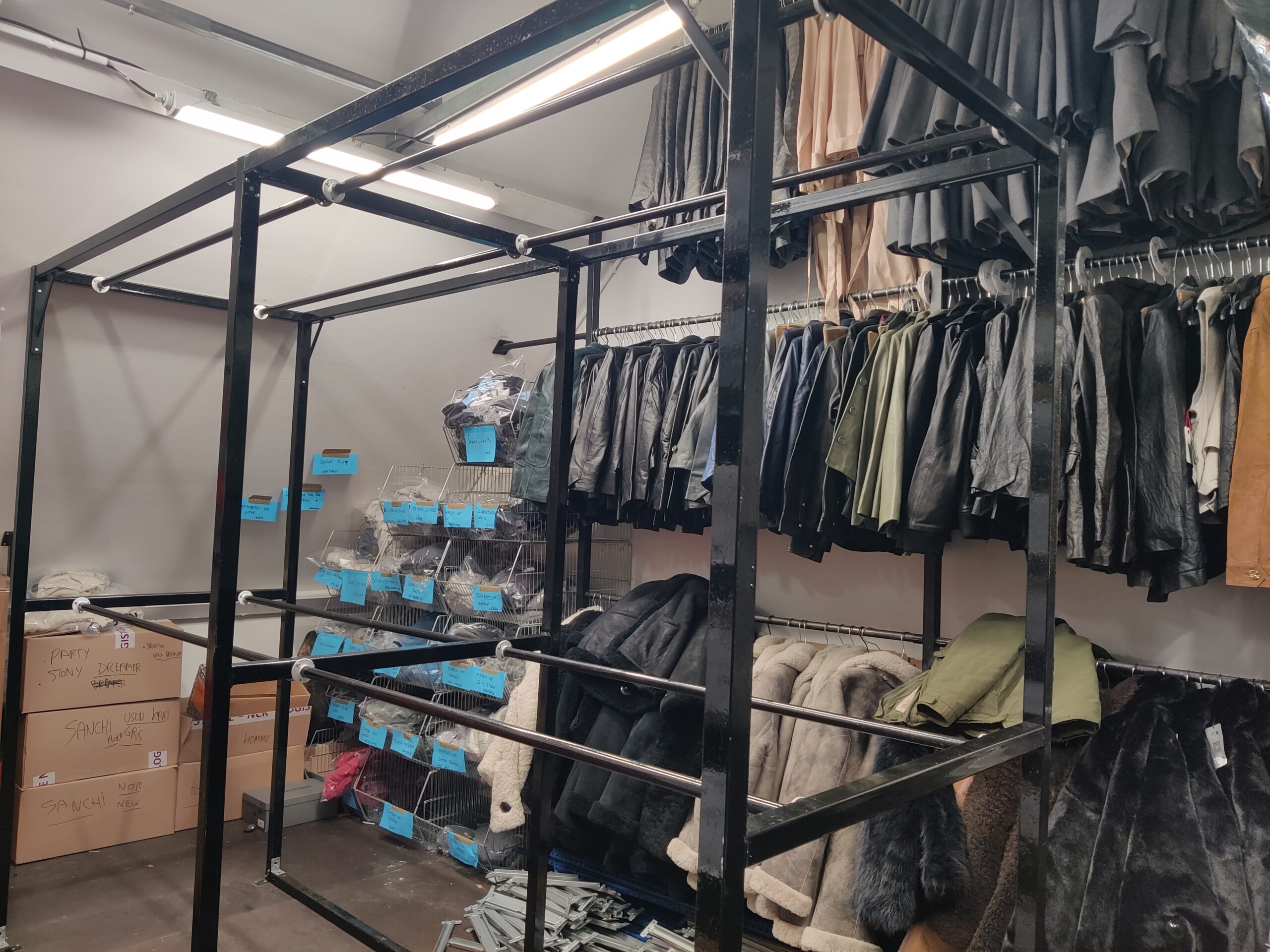 Création de portants